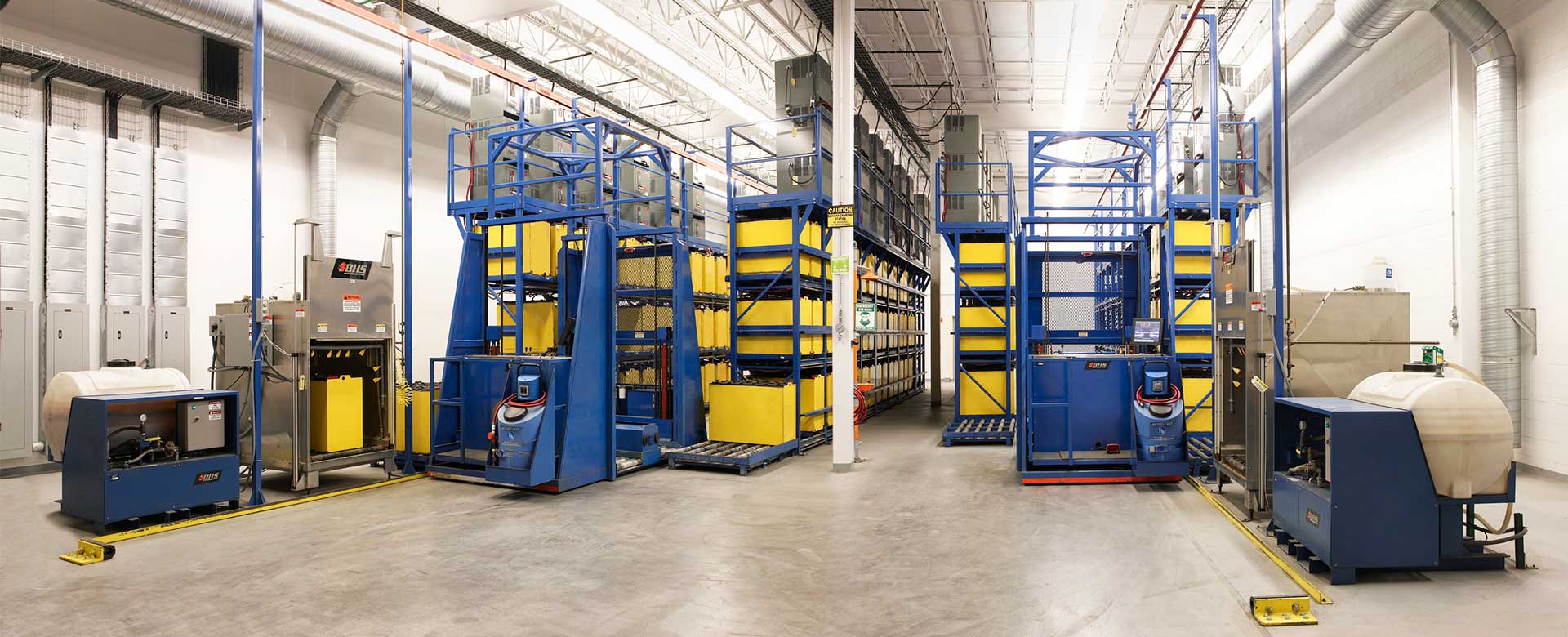 Forklift Battery Storage & Transfer Carts