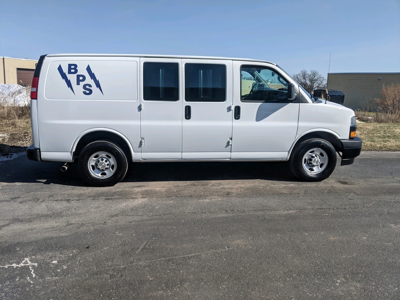 Battery Power Systems Service Road Van